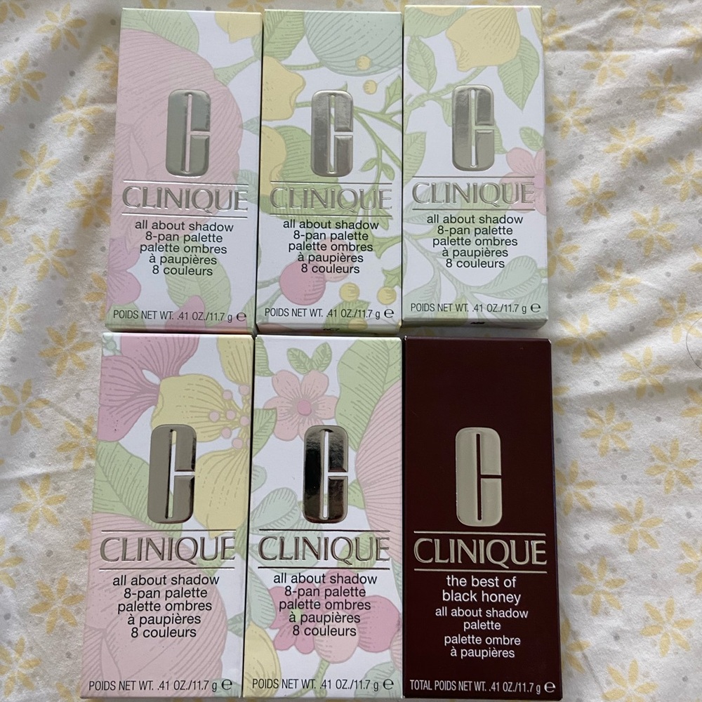 Brand new Clinique eyeshadow palettes